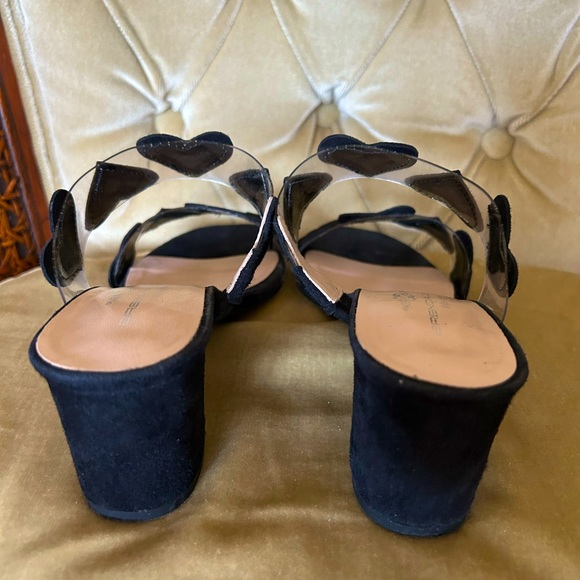 Brenda Zaro Black Heart Heels From Spain Size 6 - Picture 3 of 7